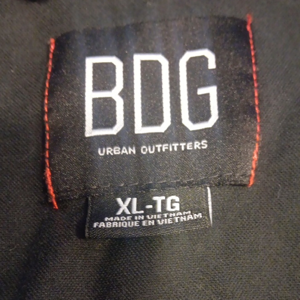 Men's Urban Outfitters BDG Black Corduroy Trucker Jacket - Picture 5 of 10